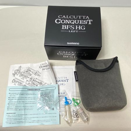 ΨΨ SHIMANO シマノ ベイトリール　17カルカッタコンクエストBFS HG 　箱付き 03676