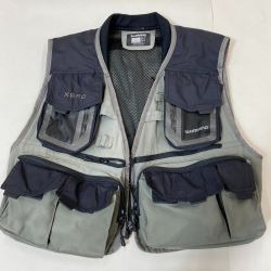 ΨΨ SHIMANO シマノ フィッシィングベスト　XL XEFO 本体のみ グレー Bランク