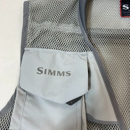 ΨΨ SIMMS フィッシングベスト　サイズL　本体のみ グレー