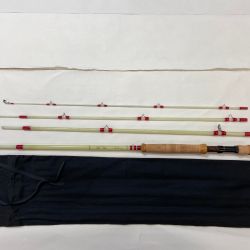 ΨΨ T.S DESIGN フライロッド　ホワイトグラス 　袋付 Aランク