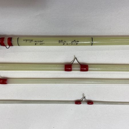 ΨΨ T.S DESIGN フライロッド　ホワイトグラス 　袋付