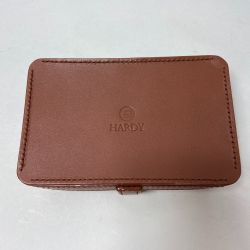 ΨΨ HARDY ハーディー 釣り小物  レザーフライボックス Aランク
