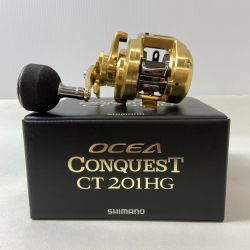 ΨΨ SHIMANO シマノ 両軸リール　18オシアコンクエストCT201HG　箱付 03818 Aランク