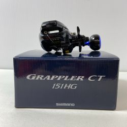 ΨΨ SHIMANO シマノ 両軸リール　16グラッパーCT　151HG　箱付 03595 Aランク