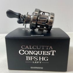 ΨΨ SHIMANO シマノ ベイトリール　17カルカッタコンクエストBFS　HG-L　箱付 03676 Aランク