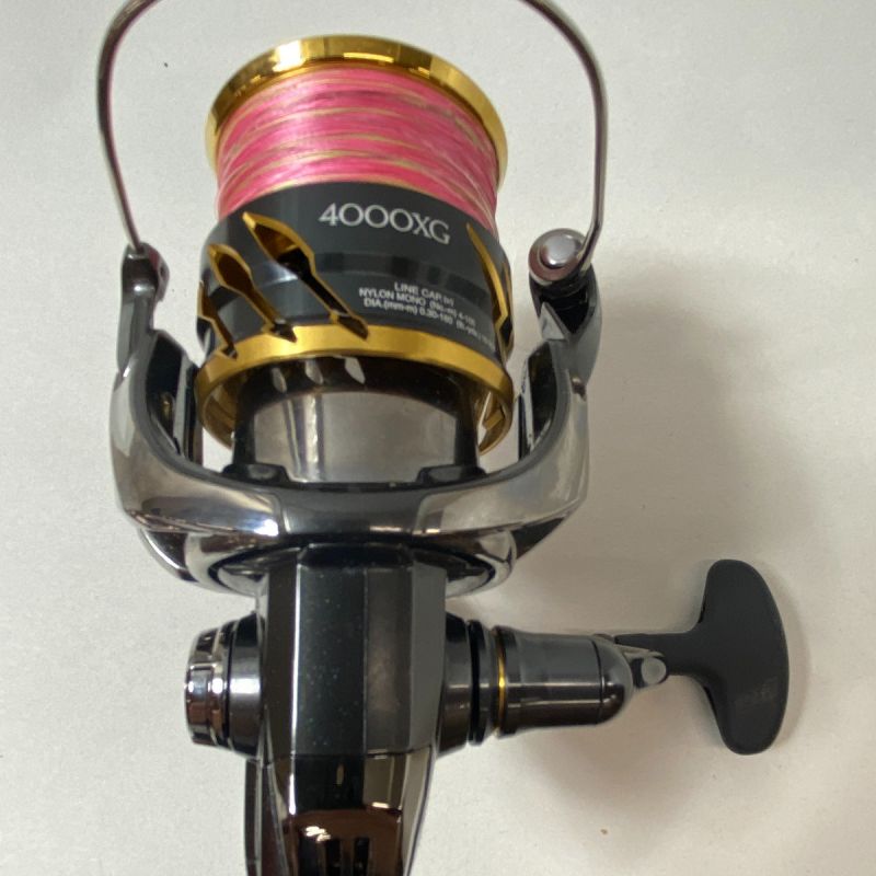 中古】ΨΨ SHIMANO シマノ スピニングリール 20ツインパワー4000XG-D 