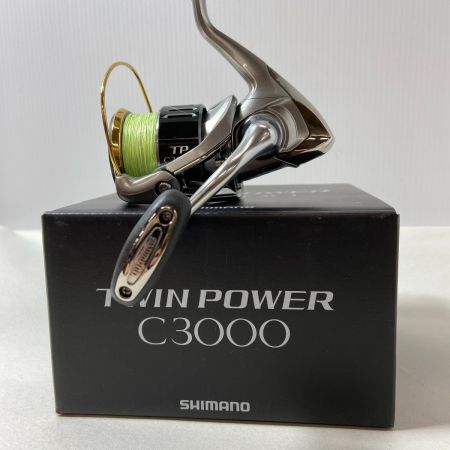 ΨΨ SHIMANO シマノ スピニングリール　15ツインパワー　C3000 　箱付 　　 03369