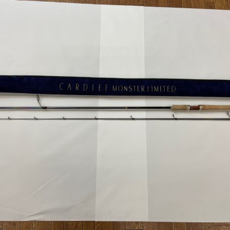 ΨΨ SHIMANO シマノ ルアーロッド　カーディフモンスターリミテッド 810MH　 袋付 補修あり 33379