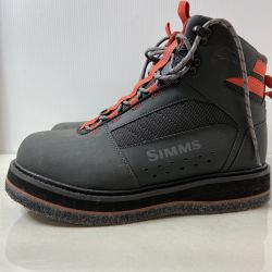 ΨΨ SIMMS フィッシングフブーツ　トリビュータリーブーツ　本体のみ ブラック Bランク