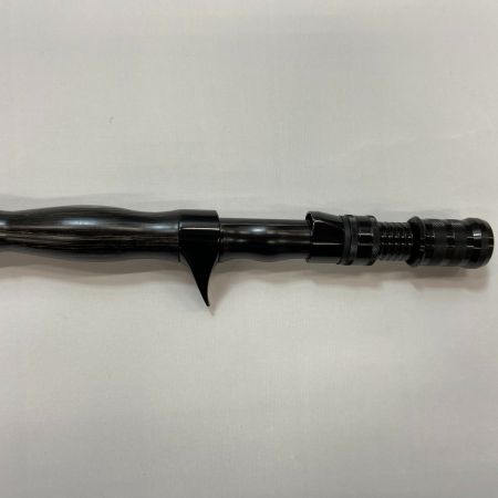 ΨΨ HitotokiWorks  ルアーロッド ラントマン ベイトタイプ  ブラックウッドグリップ付き 