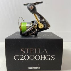 ΨΨ SHIMANO シマノ スピニングリール　14ステラC2000HGS　箱付　 　 03240 Bランク