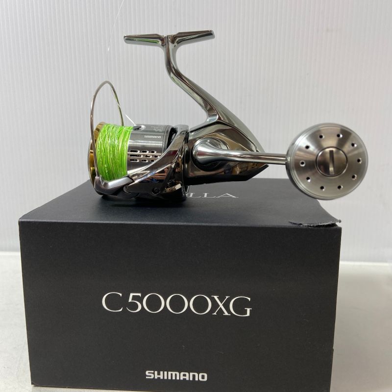 中古】ΨΨ SHIMANO シマノ スピニングリール 18ステラ C5000XG 箱付 ...