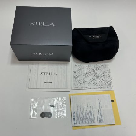 SHIMANO シマノ スピニングリール　22ステラ4000M　箱付　 043948