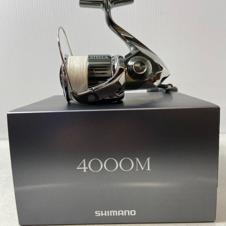 ΨΨ SHIMANO シマノ スピニングリール 22ステラ4000M 箱付 043948｜中古｜なんでもリサイクルビッグバン