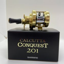 ΨΨ SHIMANO シマノ  ベイトリール　14カルカッタコンクエスト 201　箱付　　 03205 Bランク