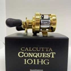 ΨΨ SHIMANO シマノ ベイトリール 15カルカッタコンクエスト101HG LEFT  箱付   03438 Bランク