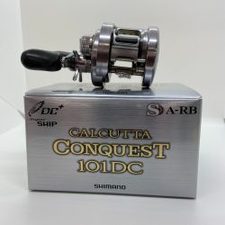 ΨΨ SHIMANO シマノ  ベイトリール　 10カルカッタコンクエスト　101DC　箱付 　　　 02280 Bランク