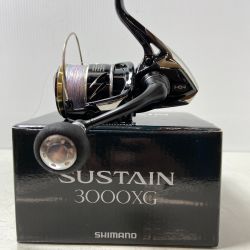 ΨΨ SHIMANO シマノ スピニングリール　 17サステイン 3000XG 　箱・替えスプール付き　　 03760 Bランク