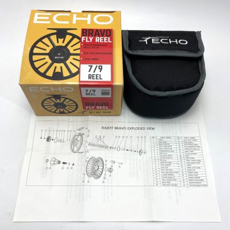  ECHO ブラボー BRAVO ＃7/9 フライリール 箱付き