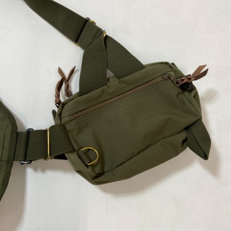 ΨΨ DECODE フィッシングベスト　キャンバスベスト　 オリーブ