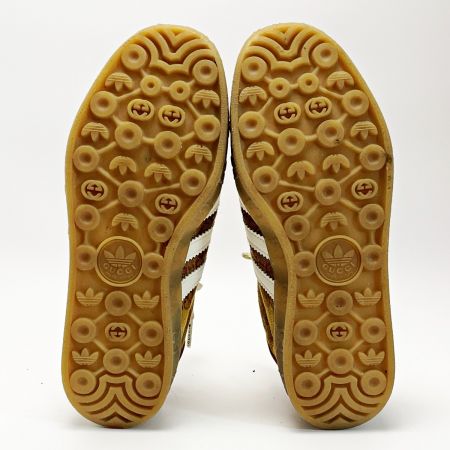  GUCCI グッチ adidasコラボ ガゼル スニーカー ブラウン GGスプリーム SIZE 23.5cm 箱・布袋有