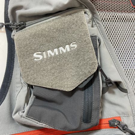 ΨΨ SIMMS  釣り服飾　フィッシングベスト　　SIZE M グレー グレー