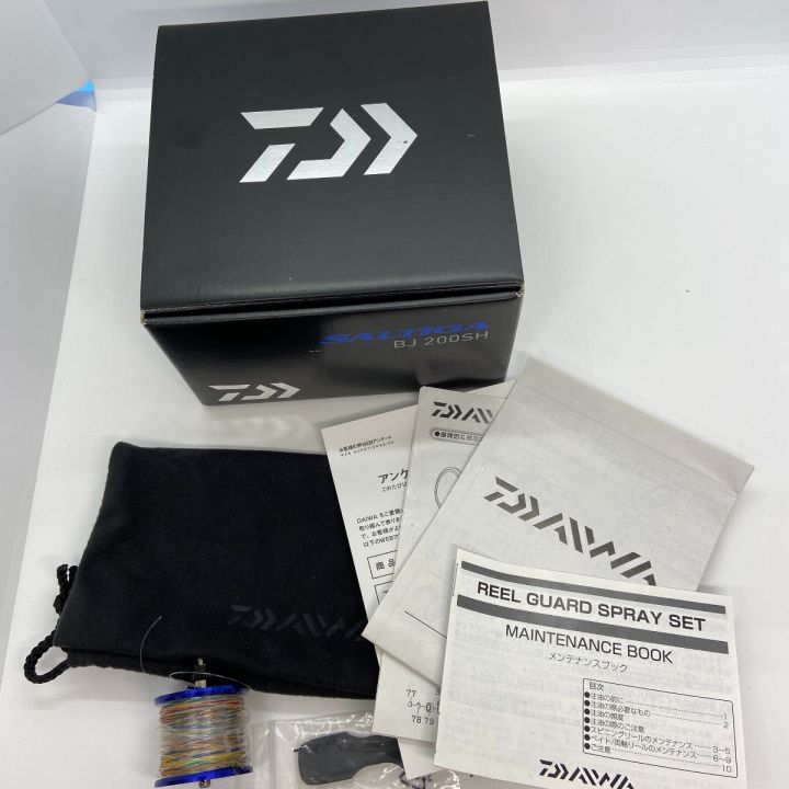 ソルティガ bj200SH 右ハンドル　替えスプール付属 ΨΨ DAIWA ダイワ ベイトリール ソルティガBJ 200SH 箱付 スプール付