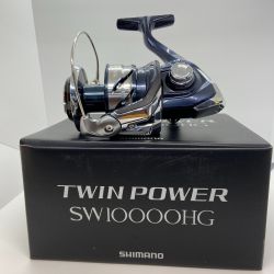 ΨΨ SHIMANO シマノ スピニングリール  21ツインパワーSW10000HG 箱付 04230 Bランク