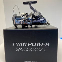 ΨΨ SHIMANO シマノ スピニングリール　21ツインパワーSW5000XG 箱付 04223 Aランク