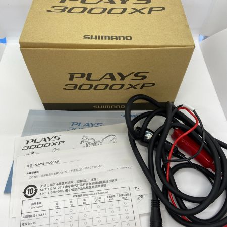 ΨΨ SHIMANO シマノ 電動リール  18プレイズ3000XP  箱・ケーブル付  03980