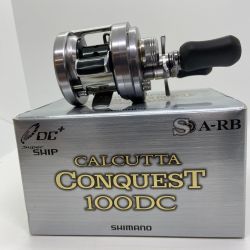 ΨΨ SHIMANO シマノ ベイトリール　10カルカッタコンクエスト100DC　箱付　 02279 Bランク