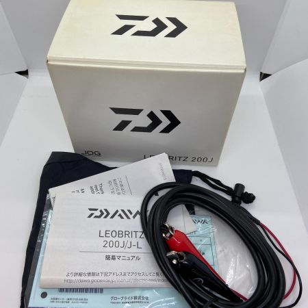 ΨΨ DAIWA ダイワ 電動リール  17レオブリッツ 200J 箱・ケーブル付き  801472