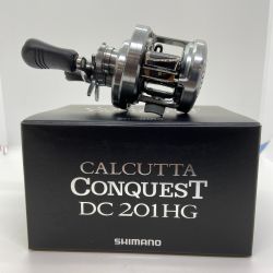 ΨΨ SHIMANO シマノ ベイトリール　20カルカッタコンクエストDC 201HG　箱付 04040 Aランク