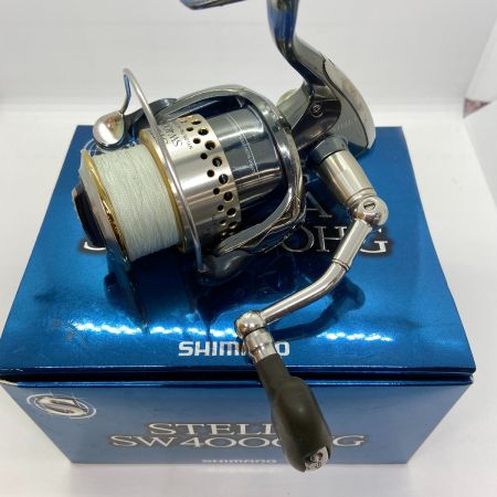 ΨΨ SHIMANO シマノ スピニングリール　01ステラSW4000H 箱・替えスプール・替えハンドルノブ付 SC 79H