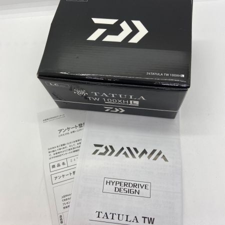 ΨΨ DAIWA ダイワ ベイトリール　24タトゥーラ TW 100XHL　 箱付　 00630165