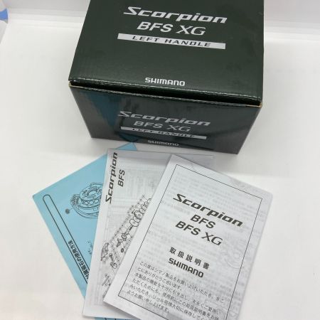 ΨΨ SHIMANO シマノ ベイトリール  スコーピオンBFS XG LH  箱付 03758
