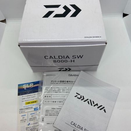 ΨΨ DAIWA ダイワ スピニングリール　22カルディアSW 8000-H 程度A 箱付 00065053