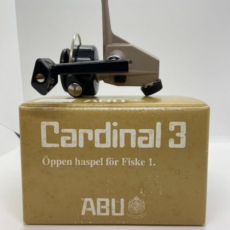 ΨΨ Abu Garcia アブガルシア スピニングリール　カーディナル3 箱・袋・スプール×3・カスタムパーツ付