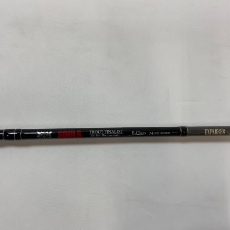 ΨΨ SOULS ソウルズ ルアーロッド　トラウトファイナリスト E-Class 74HHS　袋付