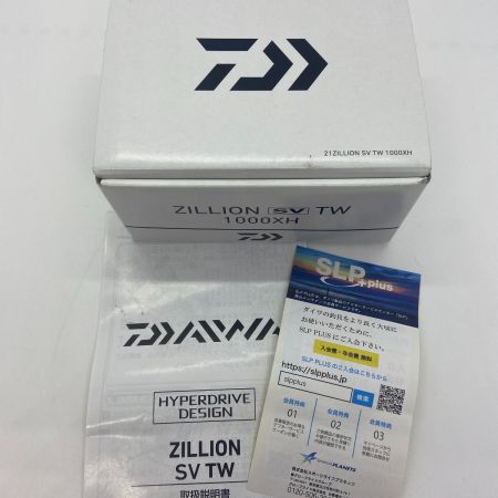 ΨΨ DAIWA ダイワ  ベイトリール　21ジリオン SV TW 1000XH　 箱付 00630217