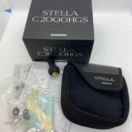 ΨΨ SHIMANO シマノ  スピニングリール  14ステラC2000HGS   箱付 夢屋ハンドルノブ付 03240
