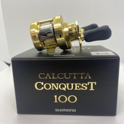 ΨΨ SHIMANO シマノ ベイトリール 21カルカッタコンクエスト100　箱付 04232 Aランク