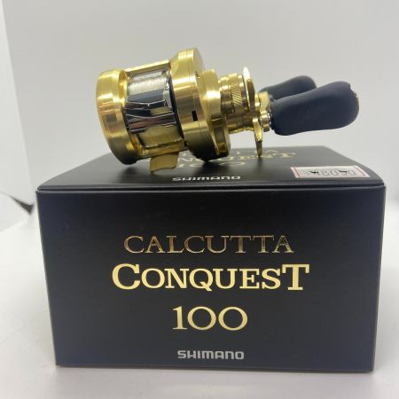 ΨΨ SHIMANO シマノ ベイトリール 21カルカッタコンクエスト100　箱付 04232