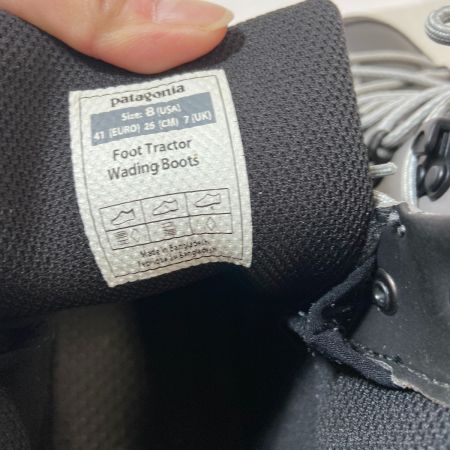 ΨΨ Patagonia パタゴニア 釣り服飾 フィッシングブーツ  SIZE 26cm グレー×ブラック