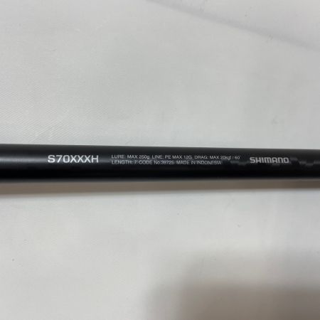 ΨΨ SHIMANO シマノ ルアーロッド　20 オシア プラッガーBG ブルーフィンツナ S70XXXH　袋付 39725