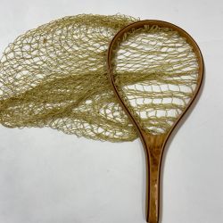 ΨΨ  釣り小物 　ランディングネット　イエロー Bランク