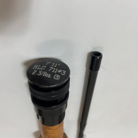 ΨΨ ORVIS フライロッド　HLSグラファイト7' 11 #3　ケース付