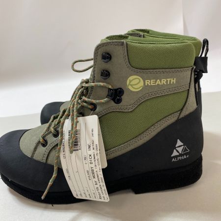 ΨΨ Rearth ウェーディングシューズ 　FFW-1000　箱付き グリーン