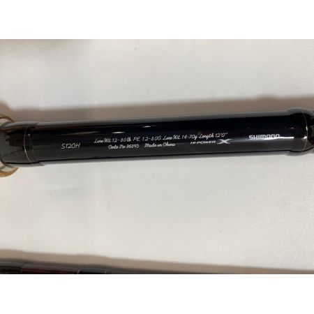 ΨΨ SHIMANO シマノ ルアーロッド　15カーディフNX S120H　袋付 36395