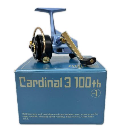 Abu Garcia アブガルシア スピニングリール カーディナル3 100th 箱付 100周年限定記念キーホルダー